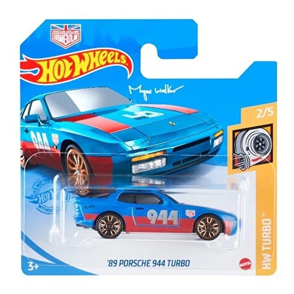 Hot Wheels Tekli Araba '89 Porsche 944 Turbo GTC38 ürün görseli 1