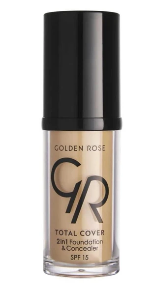 Golden Rose Total Cover 2in1 Foundation&Concealer No:21 ürün görseli 1