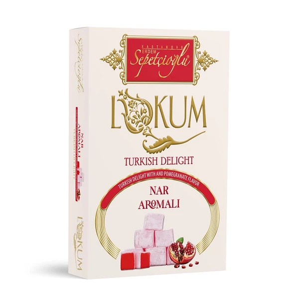 Nar Aromalı Lokum 270G ürün görseli 1
