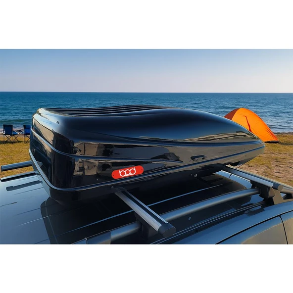 Bod Port Bagaj 390 Litre Parlak Siyah Tabut Bagaj Piano Black ürün görseli 1