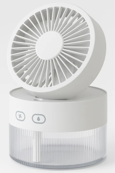 Su Spreyli Katlanır Başlıklı USB Mini Fan ürün görseli 1