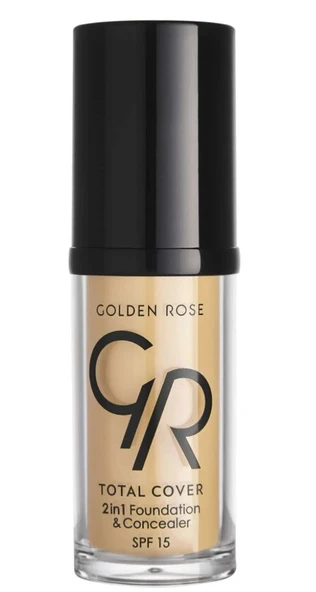 Golden Rose Total Cover 2in1 Foundation&Concealer No:03 ürün görseli 1