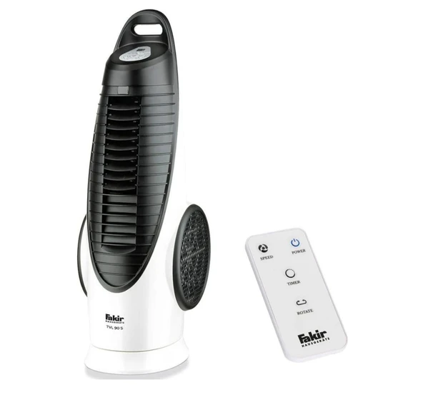Fakir TVL 90 S 90 W Uzaktan Kumandalı Kule Tipi Vantilatör Beyaz ürün görseli 1