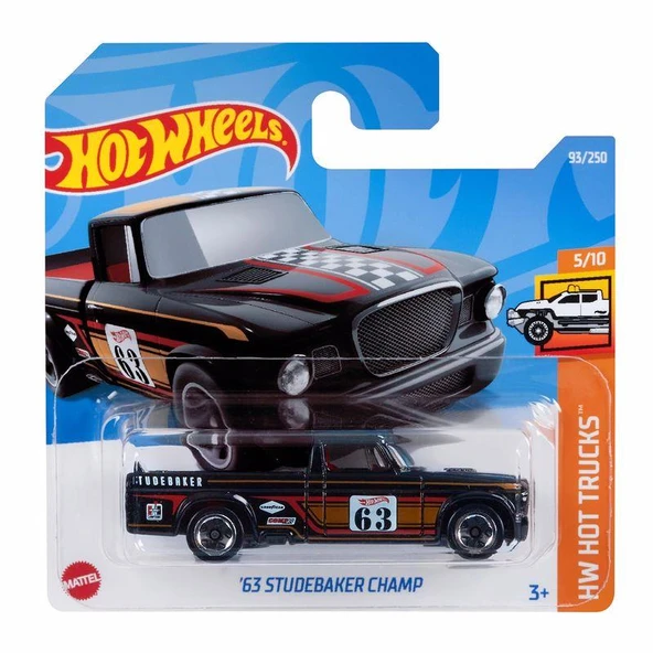 Hot Wheels Tekli Arabalar '63 Studebaker Champ HCT51 ürün görseli 1
