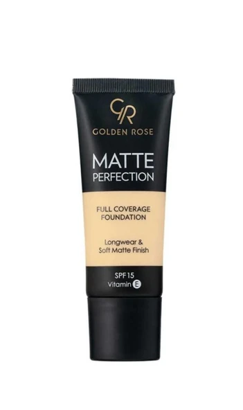 Golden Rose Matte Perfection Foundation No:Warm 1 ürün görseli 1