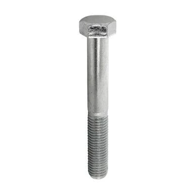 DIN 931 Altı Köşe Başlı Cıvata – 10.9 Kalite Yarım Dişli Beyaz Galvanizli (M5–M24) M12 X85 ürün görseli 1