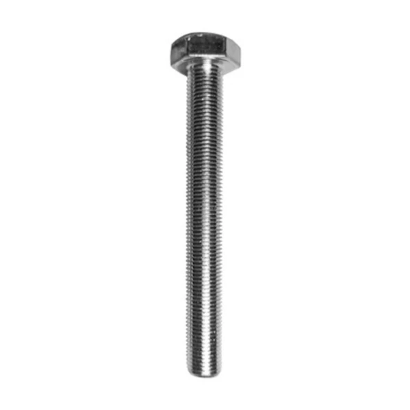 DIN 961 8.8 Kalite Galvanizli Altı Köşe Başlı İnce Dişli Tam Dişli Cıvata (M10–M20) - 100 ADET ürün görseli 1
