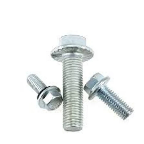 DIN 6921 8.8 Kalite Galvanizli Altı Köşe Başlı Flanşlı Cıvata (M5–M14) M6 X10 ürün görseli 1