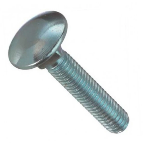 Yuvarlak Başlı Kasa Cıvatası Galvanizli (DIN 603) (Kilogram) 3/8 140 ürün görseli 1