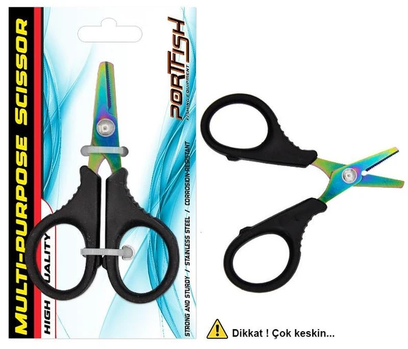 Portfish Makas Tiger Çok Keskin ürün görseli 1