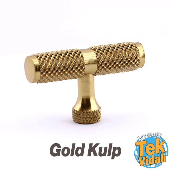 Martin Gold Metal Tek Vidalı Kulp Düğme Mobilya Çekmece Mutfak Dolabı Dolap Modern Kapak Kulpları ürün görseli 1