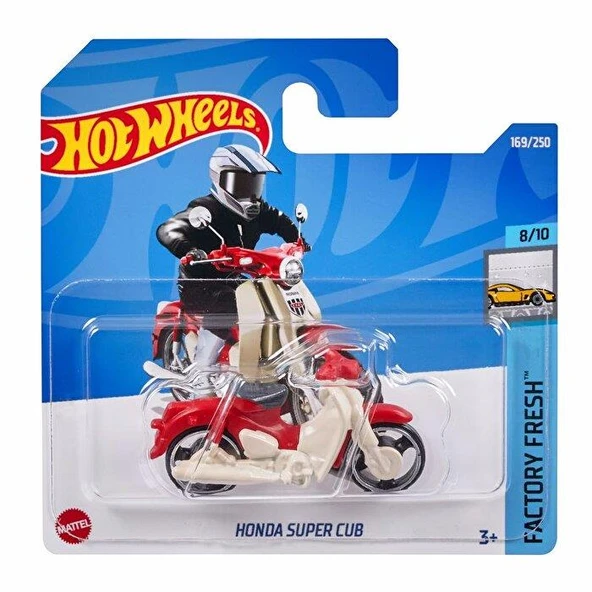 Hot Wheels Tekli Arabalar Honda Super Cub HCX21 ürün görseli 1