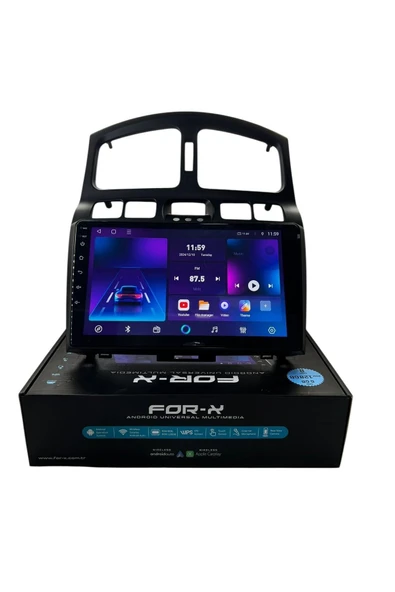 Hyundai Santafe 2005-2015 FORX 6-128 TAM PROFESYONEL OEM MULTİMEDİA ürün görseli 1