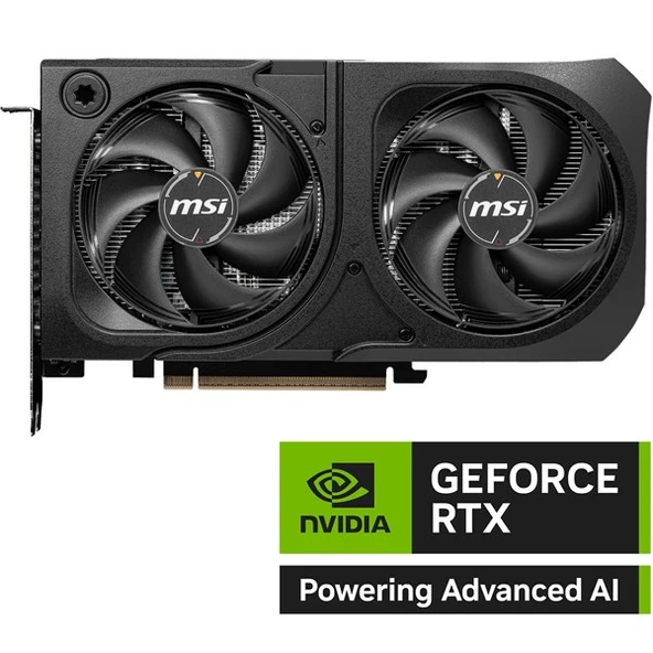 MSI RTX5060TI 8GB SHADOW 2X OC 128BİT GDDR7 HDMI DP PCIe 5.0 ürün görseli 1