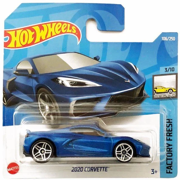 Hot Wheels Tekli Arabalar 2020 Corvette HCW39 ürün görseli 1