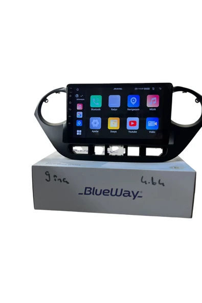 Hyundai i10 2012-2018 BLUEWAY 4-64 PROFESYONEL OEM MULTİMEDİA ürün görseli 1