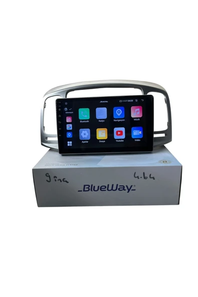 Hyundai Accent Era BLUEWAY 4-64 PROFESYONEL OEM MULTİMEDİA ürün görseli 1