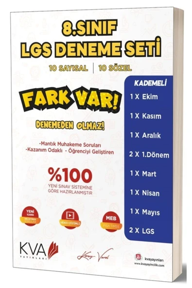 Kva 5.Sınıf 6 Lı Deneme Seti ürün görseli 1