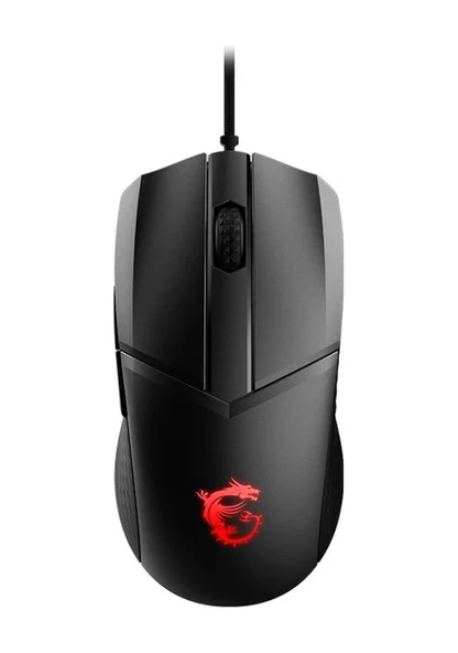 MSI Clutch GM41 LightWeight RGB Makrolu Optik Kablolu Oyuncu Mouse ürün görseli 1