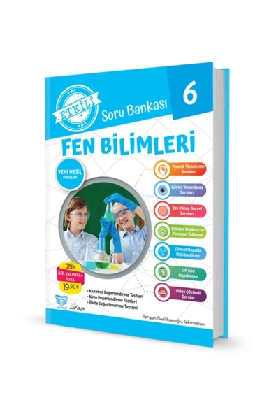 Gendaş 6.Sınıf Fen Bilimleri Soru Bankası ürün görseli 1