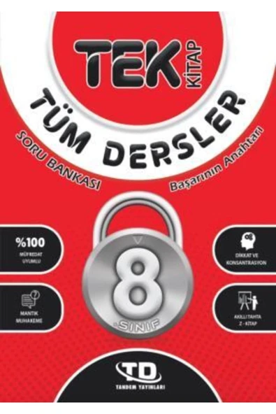 Tandem 8.Sınıf Tüm Dersler Soru Bankası ürün görseli 1