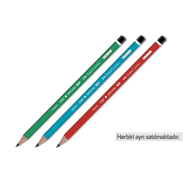 Faber Köşeli Mercanlı Kurşun Kalem 1052160000000 ürün görseli 1