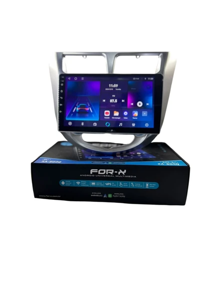Hyundai Accent Blue FORX 6-128 TAM PROFESYONEL OEM MULTİMEDİA ürün görseli 1