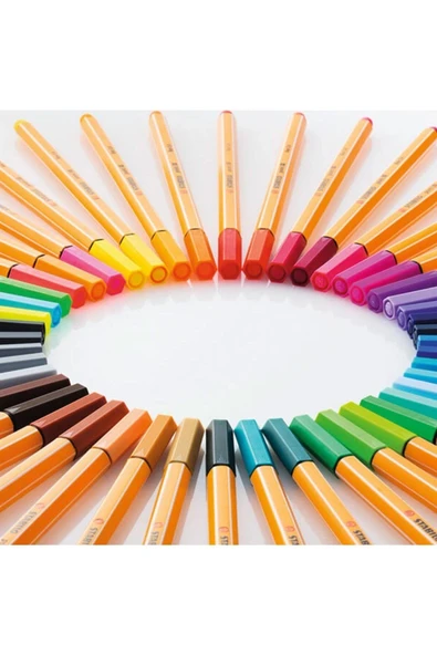 Stabılo Pen 68 Soğuk Gri - Resim 3