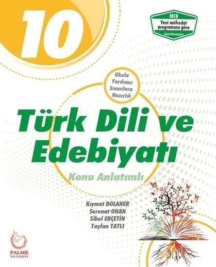 Palme 10.Sınıf Türk Dili Edebiyati Konu Anlatimli ürün görseli 1