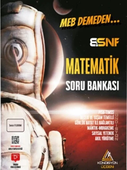 8.Sınıf Matematik Soru Bankası Üçgen Akademi ürün görseli 1
