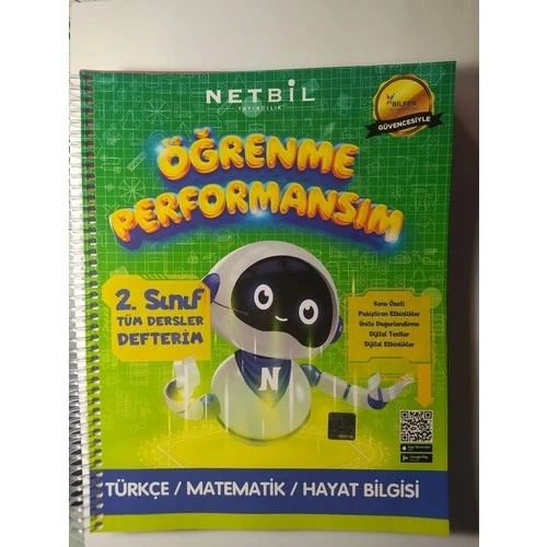 Netbil 2.Sınıf Tüm Dersler Defteri ürün görseli 1