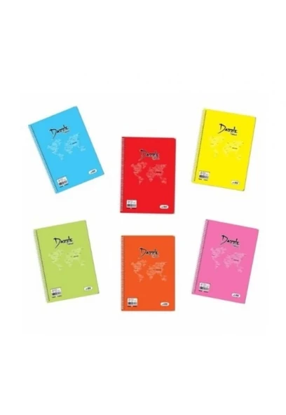 Umut A-4 Dazzle Soft Spiralli Pp Kapak 72 Yp Çizgili Defter ürün görseli 1