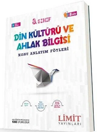 Limit 8.Sınıf Din Kültürü Konu Anlatım Föyleri ürün görseli 1