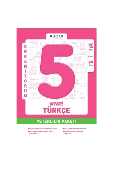 Bilfen 5.Sınıf Türkçe Depar Yeterlilik Paketi ürün görseli 1