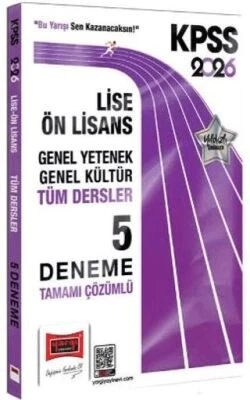 Yargı 2026 Kpss Lise Önlisans Çözümlü 5 Deneme ürün görseli 1