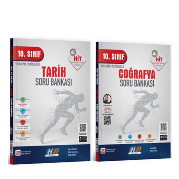 Hız ve Renk 10. Sınıf Tarih ve Coğrafya HİT Soru Bankası Seti 2 Kitap ürün görseli 1