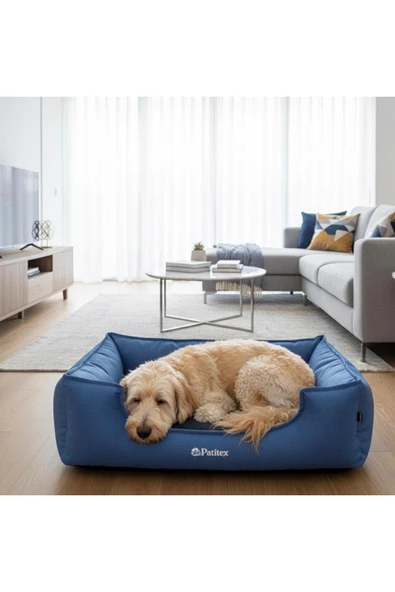 PATİTEX Kedi-köpek Yatak - Yıkanabilir Yatak -Gabardin Kumaş -Kaliteli Köpek Yatakları ürün görseli 1