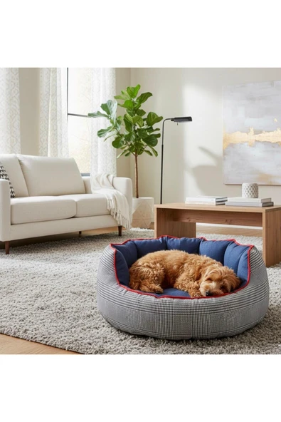 PATİTEX Lüx Konfor Koltuk- Kedi Köpek Yatak- Kendinden Minderli - Yıkanabilir - Gabardin Kumaş- Koltuk Yatak ürün görseli 1