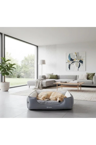 PATİTEX Kedi-köpek Yatak - Yıkanabilir Yatak -Gabardin Kumaş -Kaliteli Köpek Yatakları ürün görseli 1