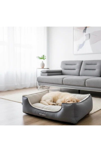 PATİTEX Kedi-Köpek Yatak - Yıkanabilir Yatak -A Kalite Kumaş -Kaliteli Kedi-Köpek Yatakları ürün görseli 1
