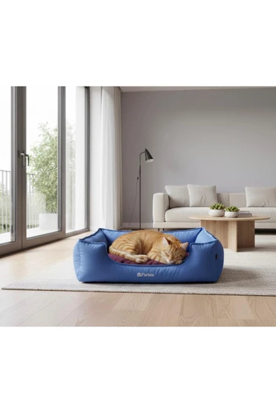 PATİTEX Kedi-köpek Yatak - Yıkanabilir Yatak -Gabardin Kumaş -Kaliteli Köpek Yatakları ürün görseli 1
