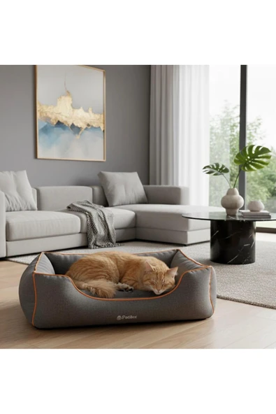 PATİTEX Kedi-Köpek Yatak - Yıkanabilir Yatak -A Kalite Kumaş -Kaliteli Kedi-Köpek Yatakları ürün görseli 1