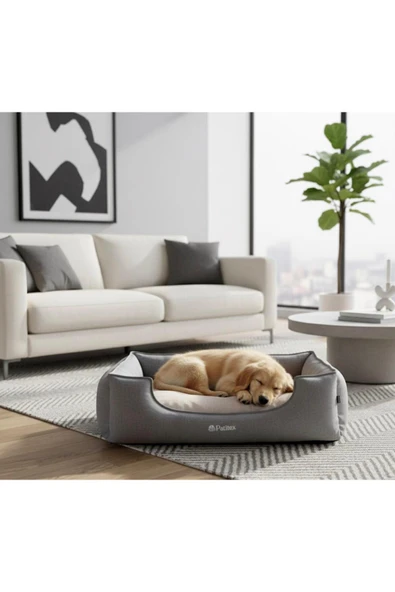PATİTEX Kedi-köpek Yatak - Yıkanabilir Yatak -Gabardin Kumaş -Kaliteli Köpek Yatakları ürün görseli 1