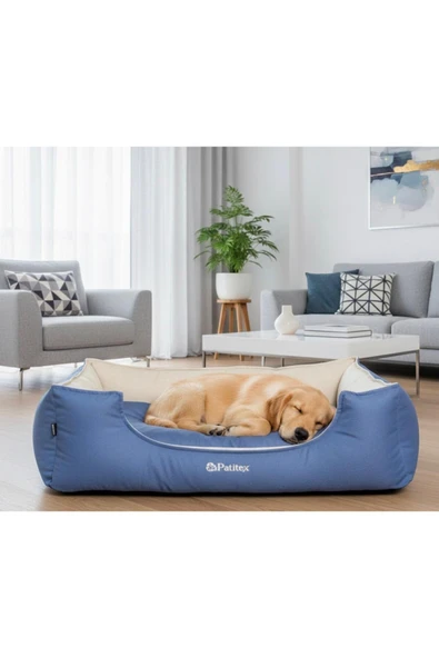 PATİTEX Kedi-köpek Yatak - Yıkanabilir Yatak -Gabardin Kumaş -Kaliteli Köpek Yatakları ürün görseli 1