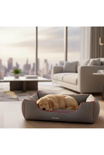 PATİTEX Kedi-Köpek Yatak - Yıkanabilir Yatak -A Kalite Kumaş -Kaliteli Kedi-Köpek Yatakları ürün görseli 1