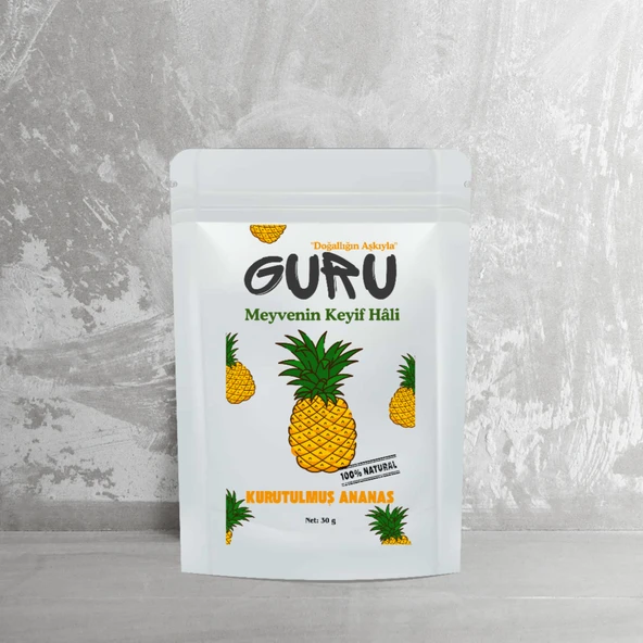 Guru Ananas Kurusu 30 Gr ürün görseli 1