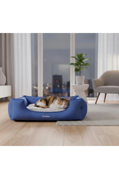 PATİTEX Kedi-köpek Yatak - Yıkanabilir Yatak -Gabardin Kumaş -Kaliteli Köpek Yatakları ürün görseli 1