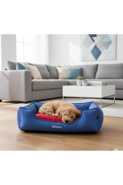 PATİTEX Kedi-köpek Yatak - Yıkanabilir Yatak -Gabardin Kumaş -Kaliteli Köpek Yatakları ürün görseli 1