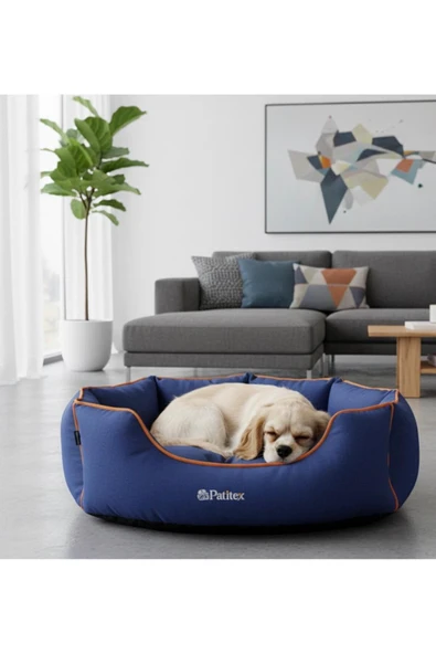 PATİTEX Lüx Konfor Koltuk- Kedi Köpek Yatak- Kendinden Minderli -Yıkanabilir - Gabardin Kumaş- Koltuk Yatak ürün görseli 1