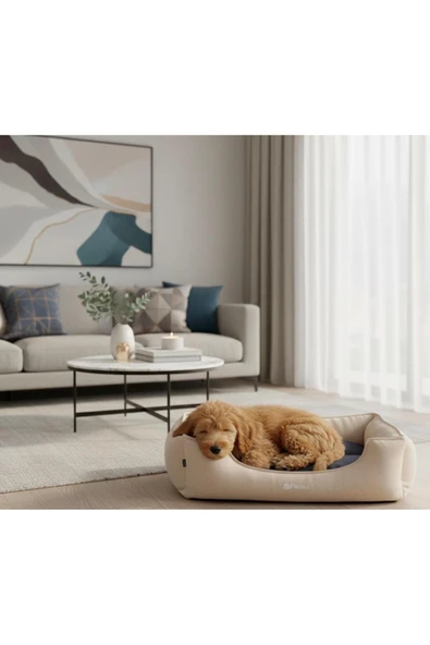 PATİTEX Kedi-köpek Yatak - Yıkanabilir Yatak -Gabardin Kumaş -Kaliteli Köpek Yatakları ürün görseli 1